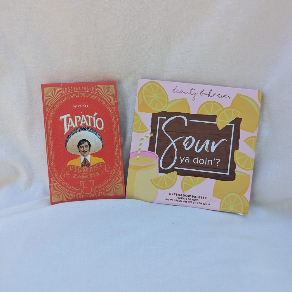 Hipdot Tapatio & Sour you Doing beauty bakerie eyeshadow palette
